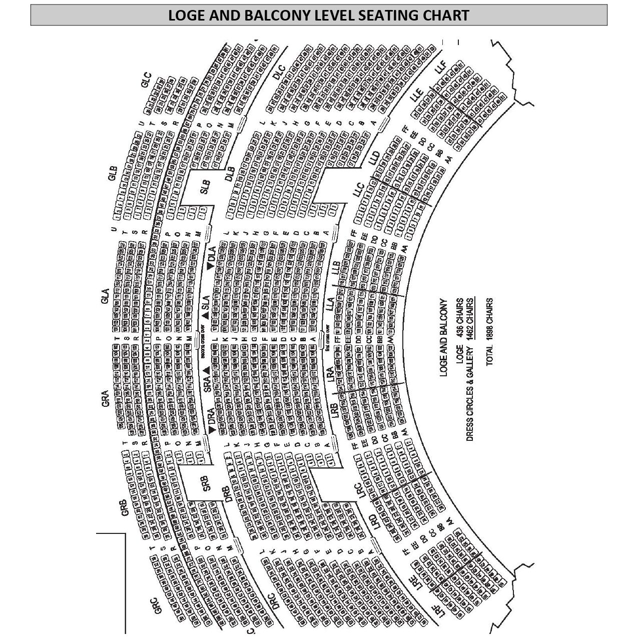 fox theater spokane seating chart